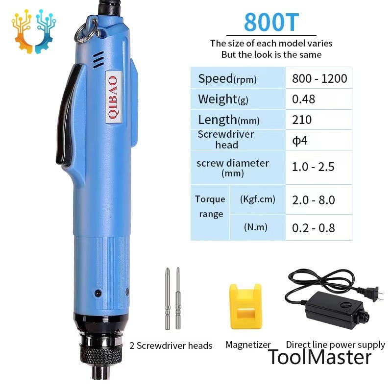 Electric Gadget - 【2026】800T ไขควงไฟฟ้าอัตโนมัติ สว่านมือ เครื่องมือไฟฟ้า ไขควงไฟฟ้า ความแม่นยำระดับอุตสาหกรรม