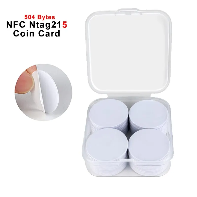 20pcs 50pcs 13.56MHz Ntag215 N - Nfc Tag Programmable บทวิจารณ์และราคา