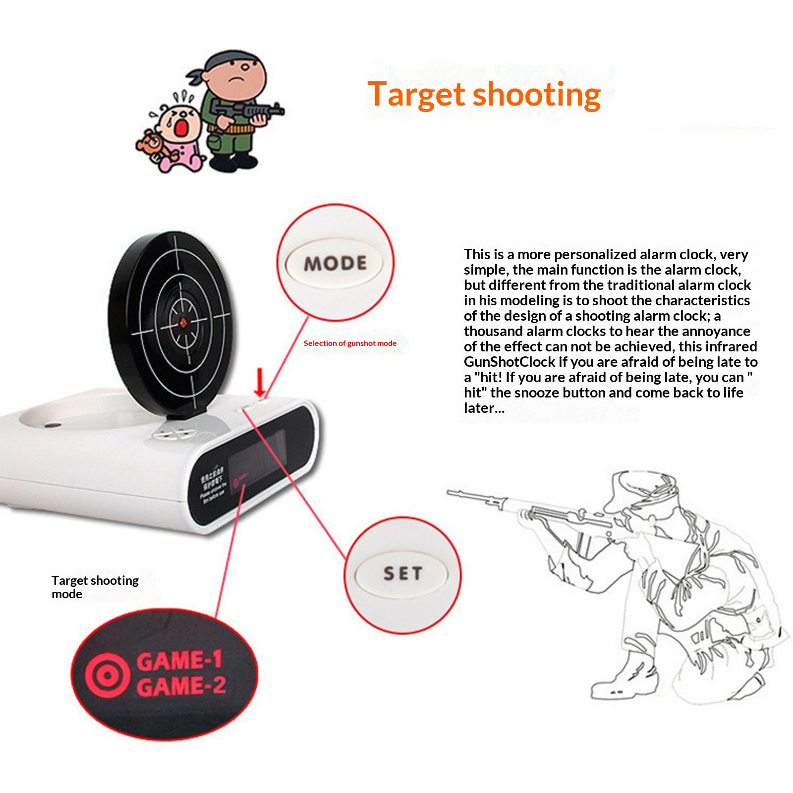 นาฬิกาตั้งโต๊ะอิเล็กทรอนิกส์ น - Modern Electronics Gadgets บทวิจารณ์และราคา