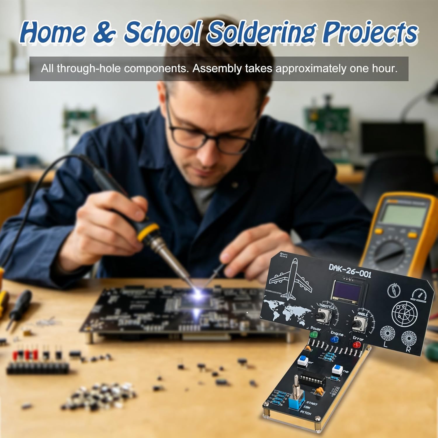 ชุดอุปกรณ์อิเล็กทรอนิกส์ STEM  - Diy Electronics Gadgets บทวิจารณ์และราคา