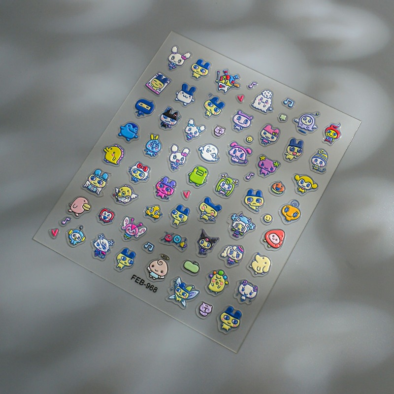 สติกเกอร์ติดเล็บ 3 มิติ ลายการ - Diy Electronics Gadgets บทวิจารณ์และราคา