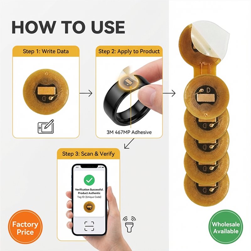 แท็ก NFC BAAE เส้นผ่านศูนย์กลา - Nfc Tag Programmable บทวิจารณ์และราคา