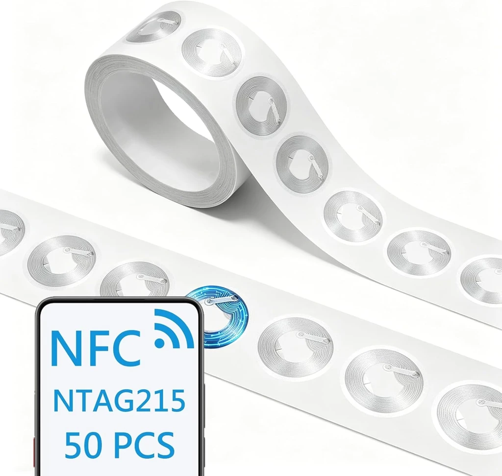 สติกเกอร์ NFC NTAG215 ความถี่  - Nfc Tag Programmable บทวิจารณ์และราคา