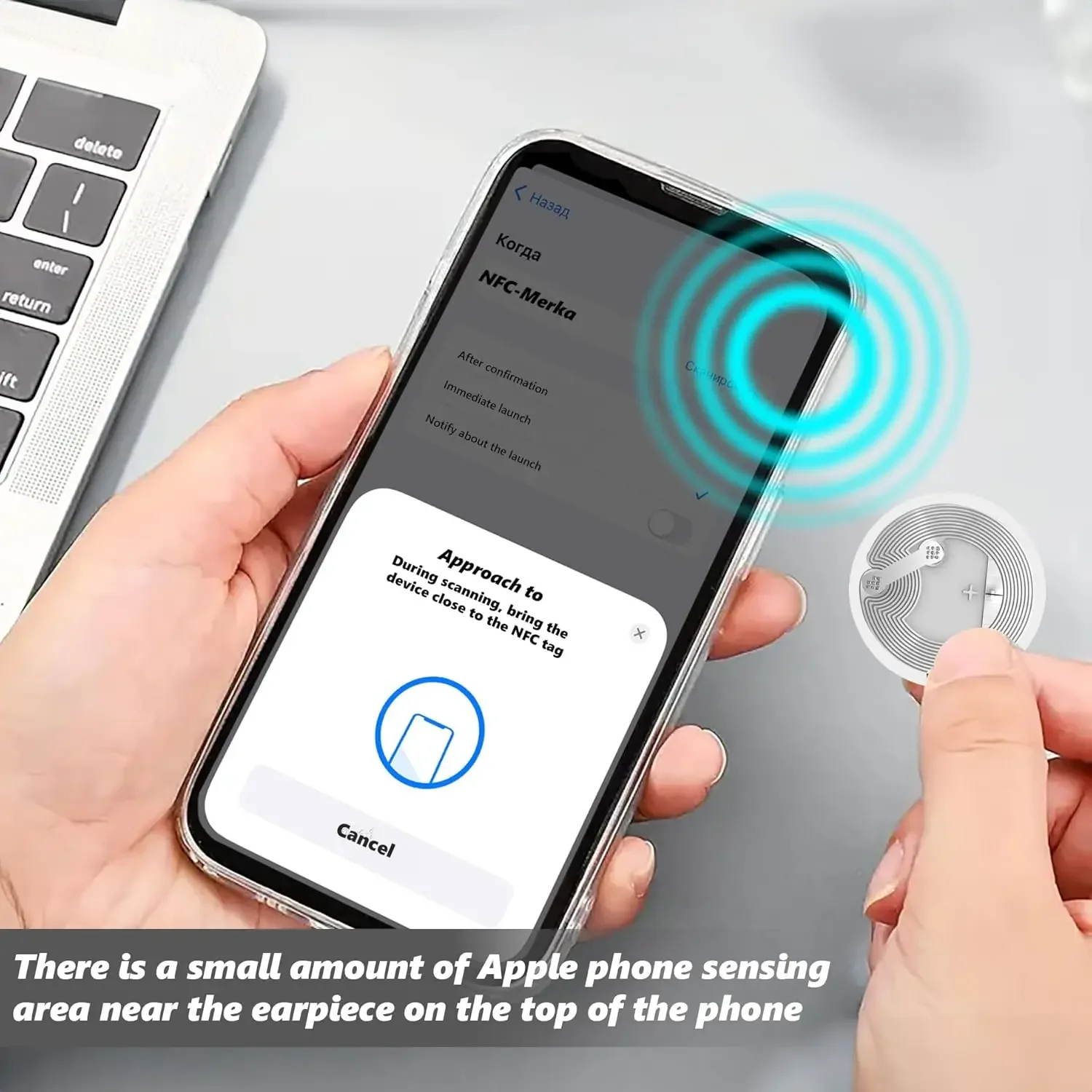 สติกเกอร์ NFC NTAG215 ความถี่  - Nfc Tag Programmable บทวิจารณ์และราคา
