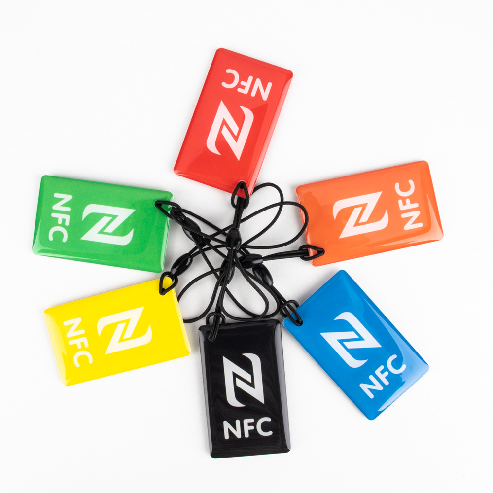 6pcs รูปสี่เหลี่ยมผืนผ้า 13.56 - Nfc Tag Programmable บทวิจารณ์และราคา